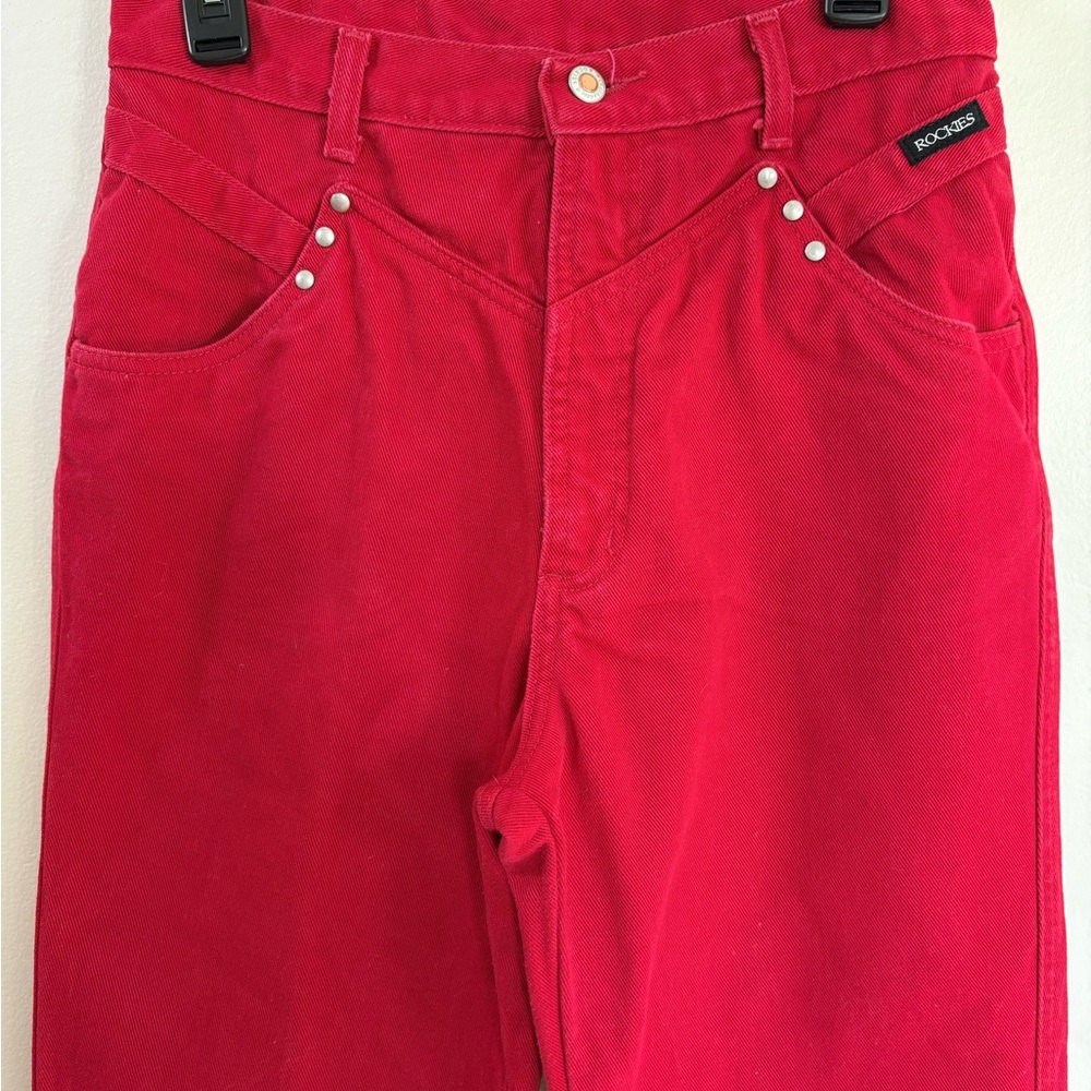 Rockies Red Rodeo Bareback High Rise Mom Jeans Women’s 31 - Picture 4 of 11